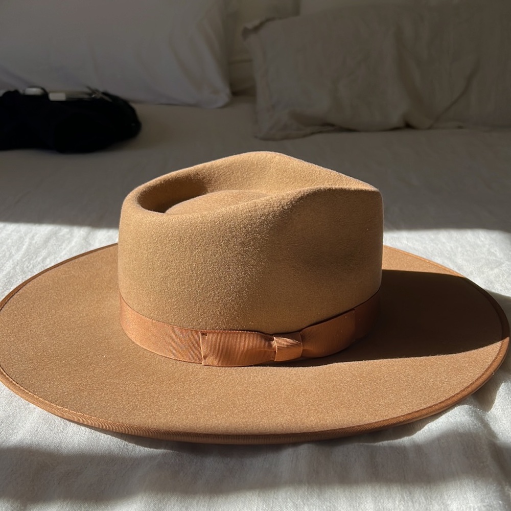 Lack of color teak rancher hat size medium - 57cm